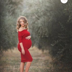 Sew Trendy Accessories Jaeda Maternity Dress